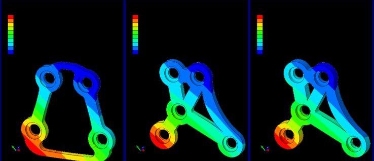 Shows how evenly the plate transfers forces to the surrounding bone, promoting healthier healing
