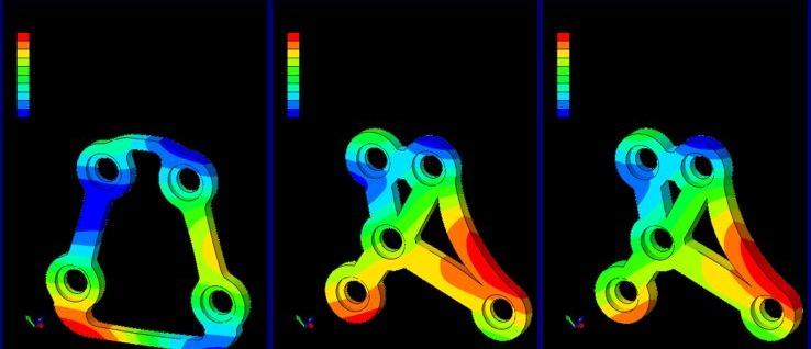 FEA stress analysis of Alpha Plate variants